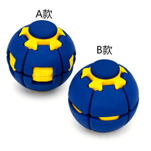 3d Printed press-and-rotate gyroscope Press and Rotate Stress Relief Ball Fidget spinner stress-relief ball
