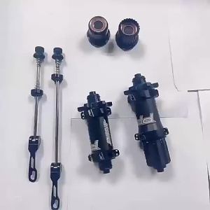 HASSNS ดุมเบรกดิสก์แบบดึงตรงสำหรับจักรยานเสือภูเขา 28 ปุ่มปลดเร็ว เพลาถัง BOOST วงล้อ 12 ความเร็ว HG MS XD