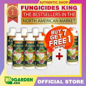 HOT COMBO BUY 7 GET 1 FREE Fungicide King Bio-Agrivax - The leading Organic Tree Fungicide.