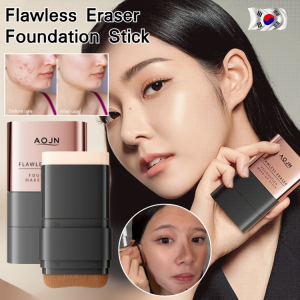 Flawless Eraser Foundation Stick Double-Headed Foundation With Brush Long Lasting Waterproof Concealer Cream Invisible Pore Korean Face Makeup