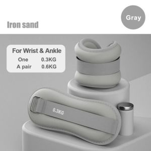 Wrist Weights Adjustable Pair Set Ankle Wrist Iron Sand Bag Strap Strength Training Fitness，Weights for Ankle Wrist 0.6KG/1KG/1.5KG/2KG/3KG/4KG Strength Training Dance Yoga Running for Women Men