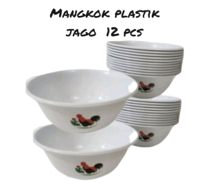 Mangkok ayam jago mangkok plastik Mangkuk mie bakso