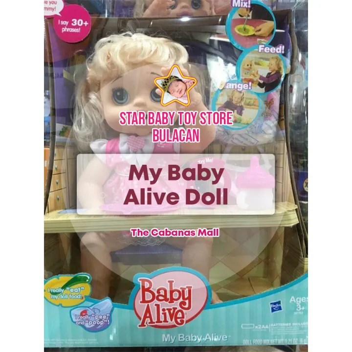 My Baby Alive Eating and Pooping Toy Doll for Kids Feeding And