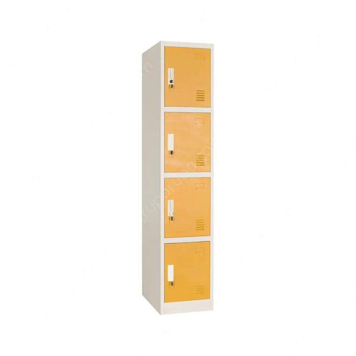 Informa Lemari Loker Besi Locker Cabinet 4 Pintu - Kuning | Lazada ...