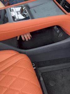 Kail For BYD Sea Lion 07 EV Center Console Lower Storage Pad Car Interior Leather Protect Pad Central Control Storage Pad Accessories R7Q2P