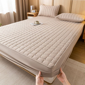 100% Machine Washable Waterproof Mattress Protector Quilted Bed Sheet Bed Cover