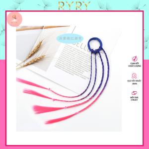 Dây buộc tóc Bím Tóc Giả Tóc Giả Thắt Bím Nhiều Màu Sắc Thời Trang Cho Nữ