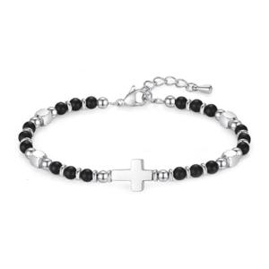 Hand-making Round Beaded Bracelet Religious Bracelet Natural Stone Bangles Stone Bracelet Present for Woman and Man