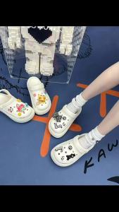 [Free Shipping] WomenS Cute Clogs For Doctors And Nurses Thick-Soled High-Heeled Non-Slip Trendy Beach Closed-Toe Sandals For Women To Wear Outside In Summer