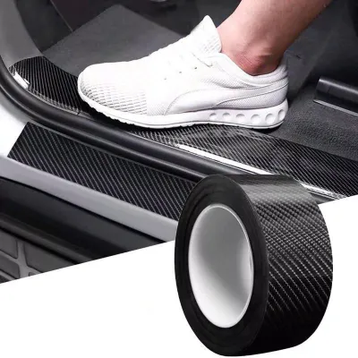 Miếng Dán Sợi Carbon Bảo Vệ Cạnh Cửa Xe Hơi Chống Va Chạm
