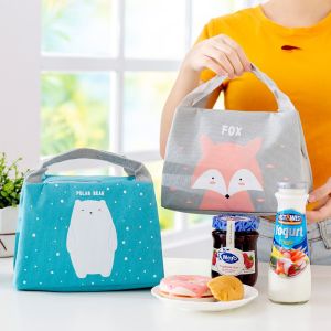 Tas Bekal Karakter Lunch Bag Cooler Tas Bekal Alumunium Motif