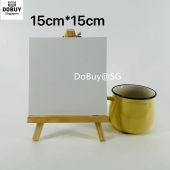 🔥SG LOCAL STOCK🔥Various sizes  Drawing Board White Blank Art Boards Mini Stretched Artist Canvas Art Board Acrylic Oil Paint Wood+Cotton Artwork Painting Canvas Painting