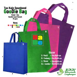 Tas Kain Spunbond Goodie Bag: Pilihan Tas Ramah Lingkungan Untuk Acara & Bisnis