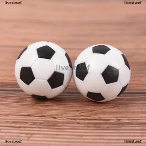 [COD] livestwef 2 Pcs 32mm Foosball Table Football Plastic Soccer Ball Soccer ball Gifts
