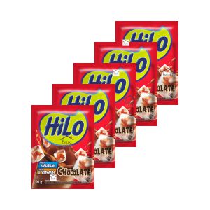 5PCS HiLo Chocolate Minuman Bubuk Susu Coklat Tinggi Kalsium