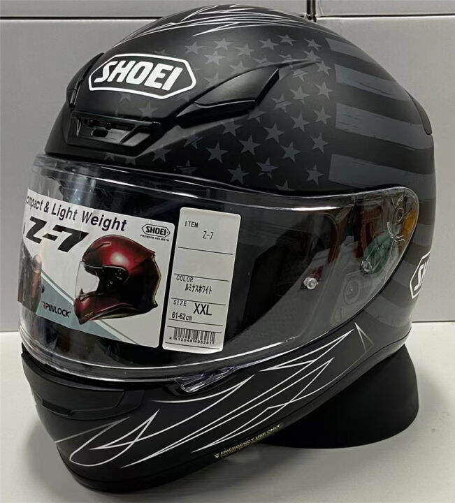 SHOEI Z7 National Flag Full Face Helmet SHOEI Motorcycle Race Riding Helmet  Motorcycle Safety Helmet Unisex | Lazada PH