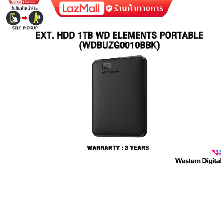 WD 1TB Elements Portable Externe Festplatte – Kompakter Speicher Für Unterwegs