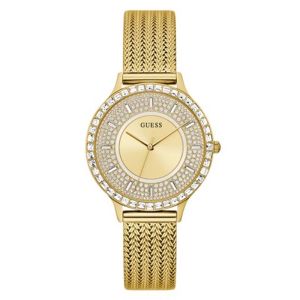 GUESS ORIGINAL - GUESS GW0402L2 - WOMEN NG - Gold - Stainless Steel - Diameter 3.8 CM. Water Resist 30 Meter Jamdunia / Jam dunia JD18 # Jam Tangan Wanita Jam Tangan Cewek Jam Wanita Jam Anti Air # GUESS GW 0402 L2 GUESS GW0402 JAM GUESS 0402 S003