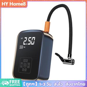 Inflator เครื่องอัดอากาศแบบพกพา 150 PSI ปั๊มยางดิจิตอลการตรวจจับความดันยางสำหรับจักรยานยางรถฟุตบอลบาสเกตบอล