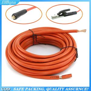 [COD] Welding Cable 300cm-10M Original With Electrode Holder And Connector Universal Welding Cable Set With Brass Iron Welding Machine Ground Clamp Replacement Accessories