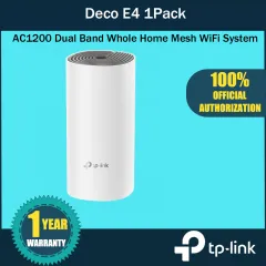 Deco E4, Système WiFi Mesh AC1200 + 2 ports Fast Ethernet