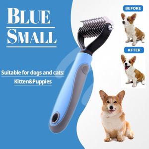 Pet hair comb brush effective hair knot brush dog/cat fur untangled comb