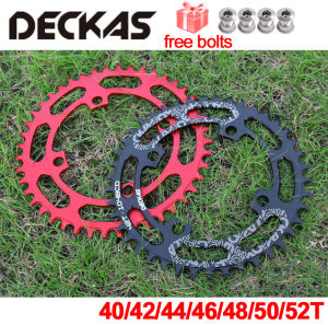 【Free Bolts】 DECKAS Chainring 104BCD MTB 40T 42T 44T 46T 48T 50T 52T Bike Chain Ring Oval Crankset