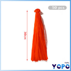 YoPo 50pcs Mesh Storage Bags Egg Packaging Bag Reusable Net Bags Storage Fruits Seafood