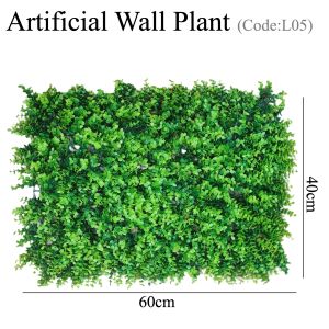 [ WALL PLANT ] Artificial Plant Wall Feature Deco Backdrop Interior Flower Grass Leaves Garden Gardening Home