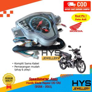 [COD] Spidometer Assy Blade 110 Repsol Lama Tahun 2008 s/d 2011 Speedometer Kilometer KM Full Set Mika Kabel
