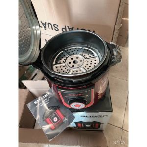 Nồi Áp Suất Đa Năng Sharp thailan chính hãng Dung Tích 6 lít ks-226-228-180s. nồi áp suất sharpnồi áp suất nồi áp suất đa nâng Lòng Nồi Hợp Kim Nhôm Chống Dính Thiết Kế Vung Liền Chắc Chắn Có chức năng hẹn giờ tiện dụng