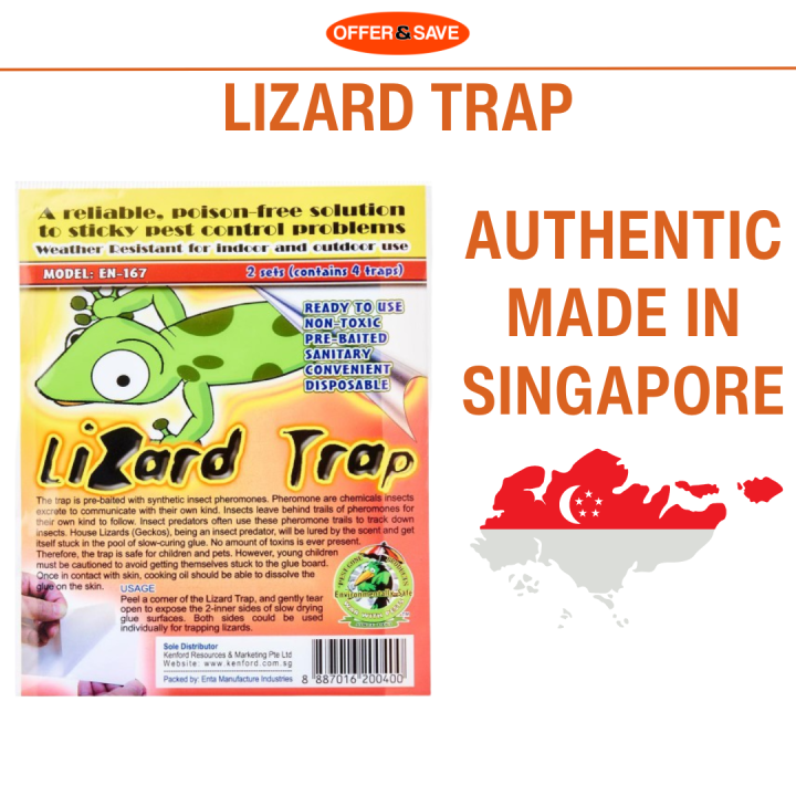 Lizard Trap Lizard Killer Pest Control Lazada Singapore