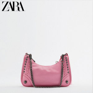 Terbaru rantai tas zar import kecil wanita Zara tas Sling Bag import 2 tali tas selempang tas kulit  brande  Bahu Wanita  022