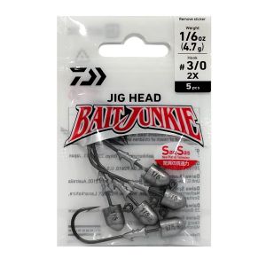 DAIWA BAIT JUNKIE JIGHEAD 2X