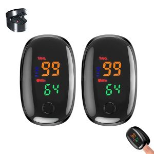 2-in-1 Non Invasive & pricking Glucose monitor Compact and Portable for Home or Outdoor Use 2025 Upgraded Version Black (2 Pcs)