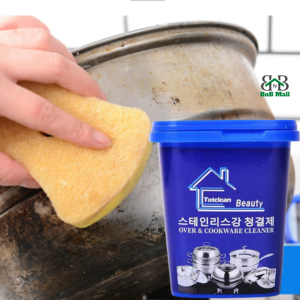 BnB Mall Cookware Cleaner Stainless Steel Clean Magic Household Kitchen Washing Tools Pencuci Periuk Magik 500g KT-WS-GEL/ST