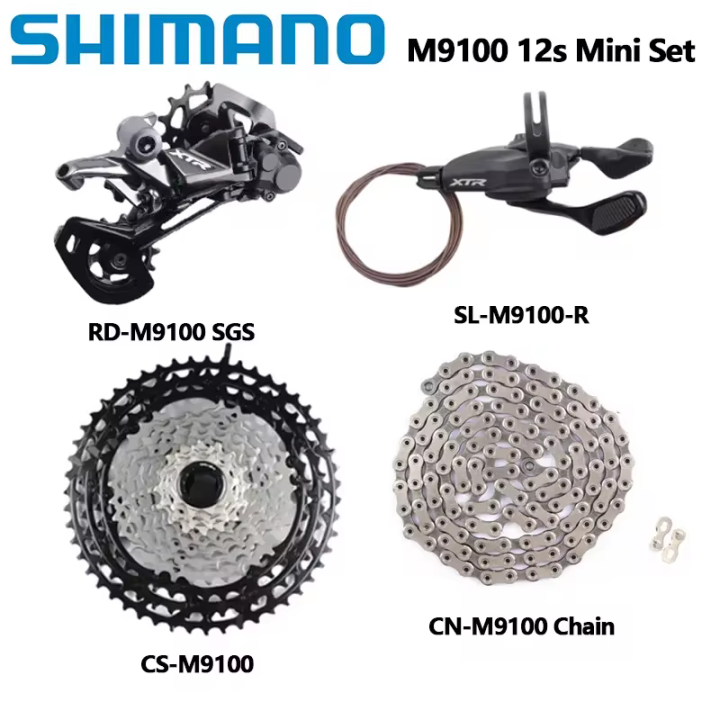 Shimano XTR M9100 Groupset 12 Speed MTB M9100 Right Shifter Rear
