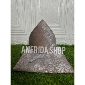 TERLARIS SETELAN RUMPAK TANJAK SONGKET PALEMBANG/RUMPAK PEMAKAIAN DI ATAS LUTUT