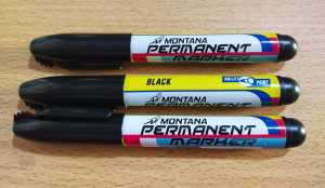 Spidol Permanen Montana Hitam / Black tipe  MP11