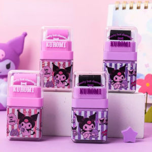 Cute Sanrio Kawaii Creative Kuromi Eraser My Melody Cinnamoroll Hello Kitty Rubber Stationery Lovely Eraser School Supplies