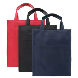 TGRYTYT จุได้มาก กระเป๋าใส่เอกสาร มีหลายชั้น ผ้าอ๊อกซ์ฟอร์ด กระเป๋าเก็บไฟล์ แบบพกพาได้ ถุงเก็บสัมภาระ เครื่องใช้ในสำนักงาน