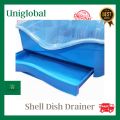 Shell Dish Drainer BIG Pingganan Tauban ng Plato Tuluan ng Plato Pinggan - Uniglobal #8808. 