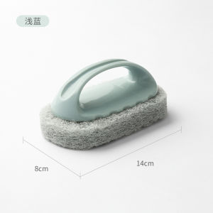 Janesame丨เรียกแปรงทำความสะอาดกระเบื้องในบ้านพร้อมที่จับไม้ม็อบแบบนอร์ดิกสป็อปไม้ม็อบอเนกประสงค์สำหรับเตาอ่างอาบน้ำ