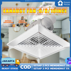 (dalam Stok Dikirim Dari Jakarta)Exhaust Fan Kipas Angin Hexos Fan / Exhaust Fan Plafon 28.5cm/24cm /20cmExhaust Fan Ceiling Kipas Angin Hisap Plafonexhaust Fan