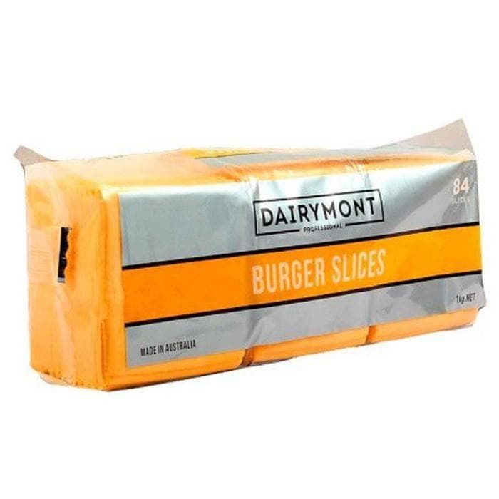 Keju Cheese Burger Slices Dairymont Cheese Burger Slices 1kg (84 Slices) Keju slice pizza hotdog kebab burger