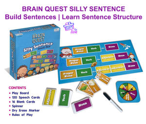 Brain Quest Silly Sentence Game English Educational Christmas Xmas Gift Belajar Bina Ayat Inggeris Bahan Bantu Mengajar Phrasal Wordle Game Iq Puzzle Game Khalsa Brain Games - Lazada