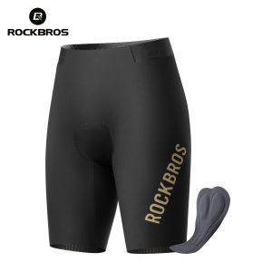 ROCKBROS Men Cycling Shorts Italy DOLOMITI Padded Shockproof Comfortable MTB Road Bike Pants Seamless Elastic Cycling Pants