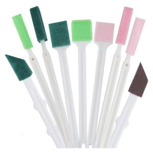 1set/9pcs Comprehensive Brush Set For Thorough Cleaning Of Small Space And Hard To Reach Place Cleanliness Tool