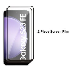 For Samsung Galaxy S23 FE Plus S23FE S23Plus S23 5G 2023 Front Screen Protector Anti Scratch 9H Hardness Full Cover Clear Tempered Glass HD Film Protective Glass