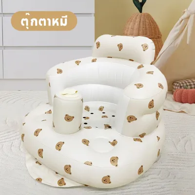 🐰Dolly🐰3in1อ่างอาบน้ำเด็กพับได้ โต๊ะเปลี่ยนผ้าอ้อม โต๊ะดูแลทารก ที่เปลี่ยนผ้าอ้อม แสดงอุณหภูมิ